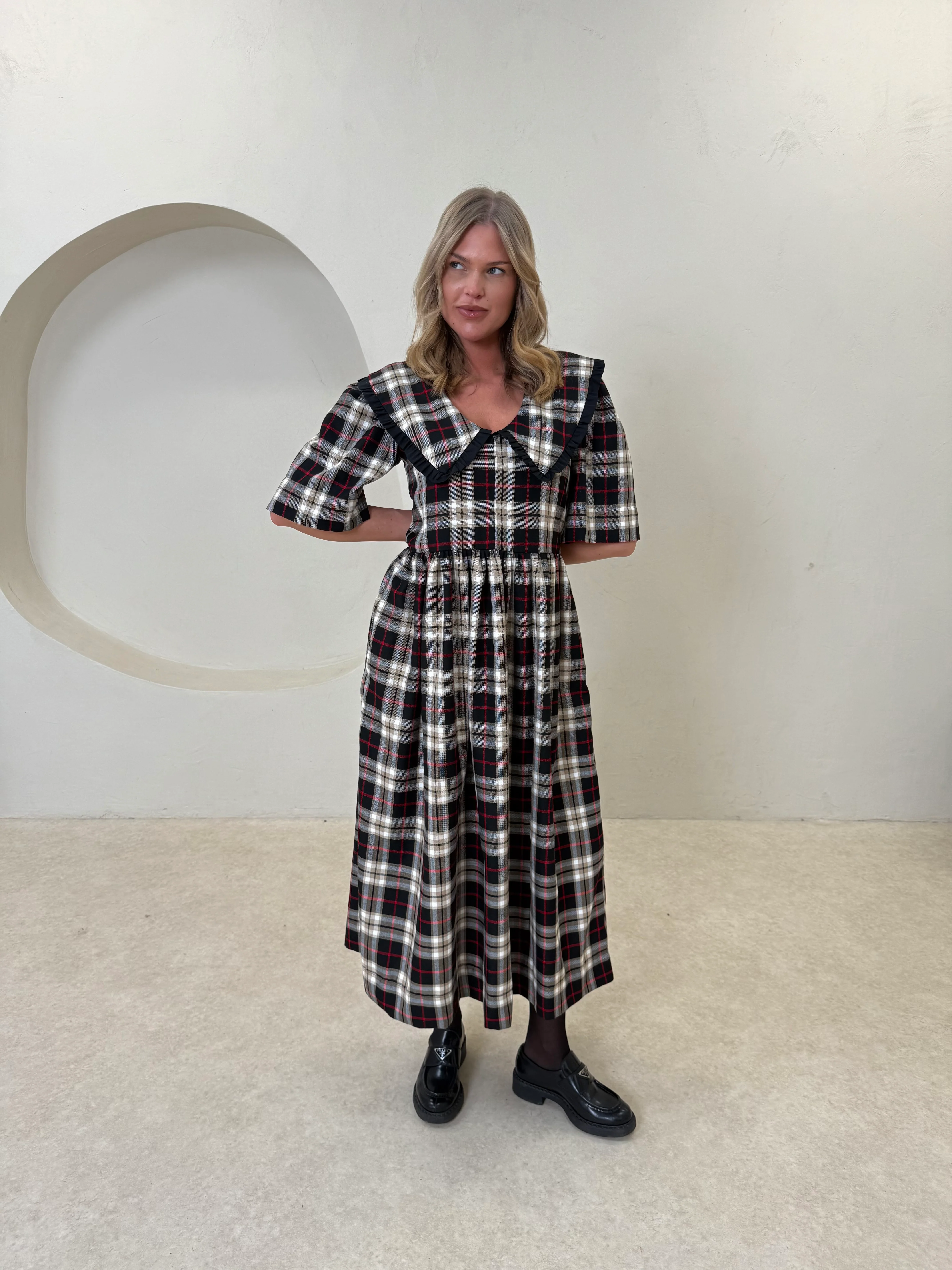 Bertie Dress - Tartan - Image 4