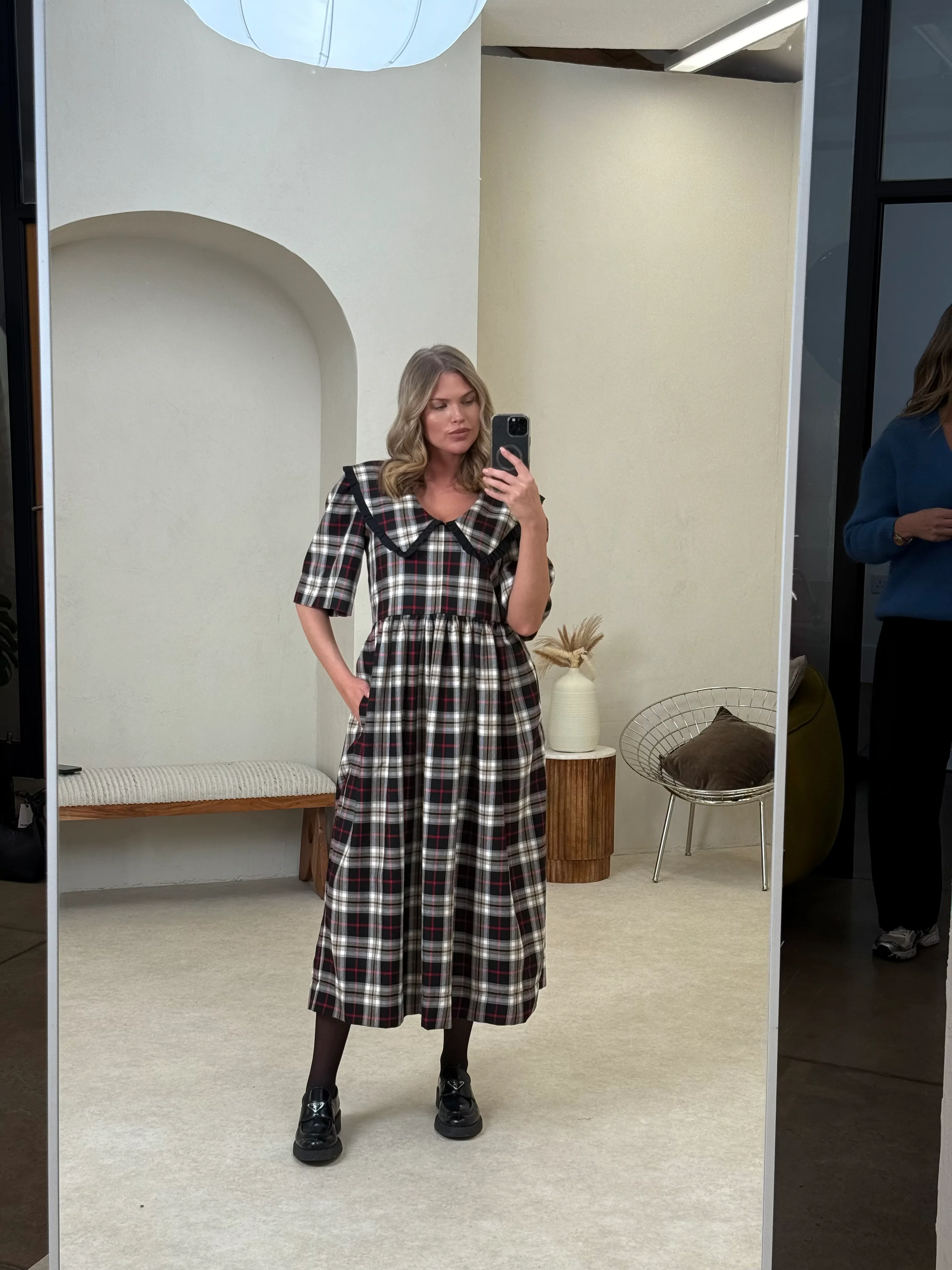 Bertie Dress - Tartan - Image 5