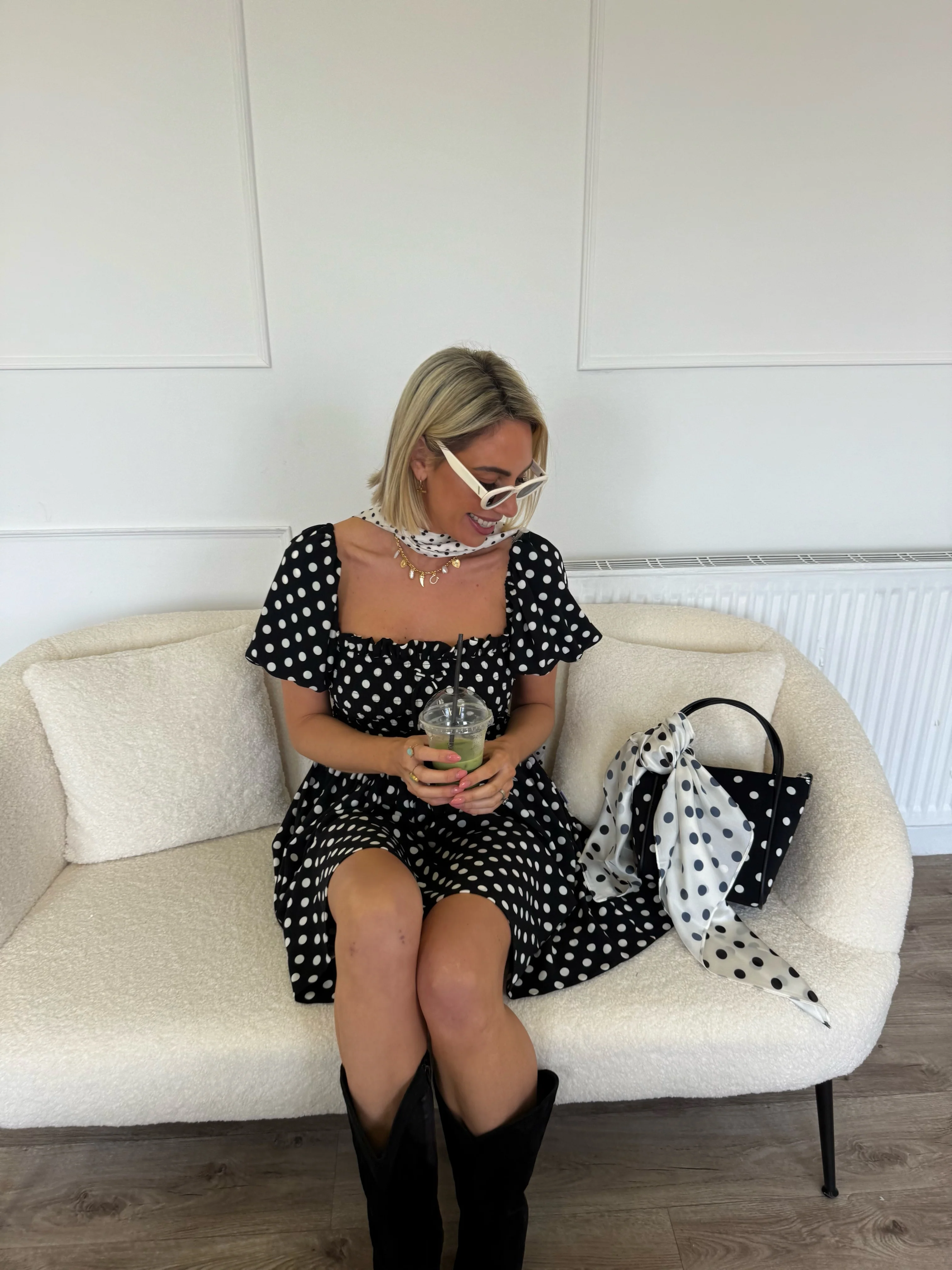 Juno Dress - Polka Dot - Image 4